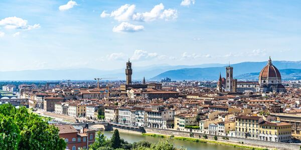 Florencja widok na duomo