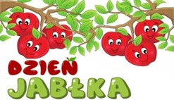 grafika z napisem dzień jabłka