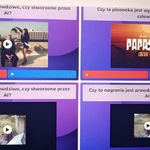 Uczniowie uzupełniają quiz Kahoot
