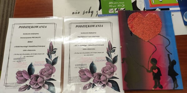 PISEMNE PODZIEKOWANIA
