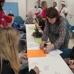 Sklejanie wiersza Dookoła wszędzie biało