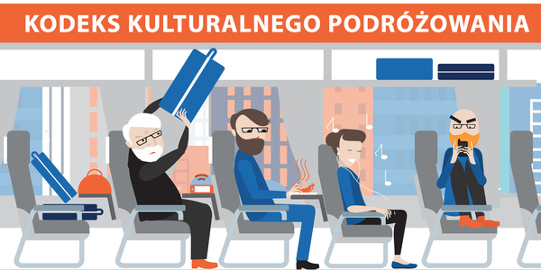 Kodeks kulturalnego podróżowania grafika