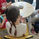 odbyły się też warsztaty Planszowanie, spotkanie z grami gdzie poznaliśmy zasady nowej gry Wirus