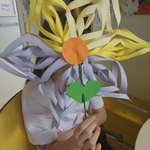 na warsztatach origami przywoływaliśmy już wiosnę, kwiat origami