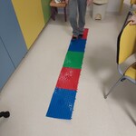 ćwiczenia na macie sensorycznej