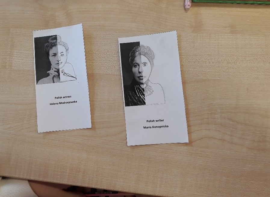 Helena Modrzejewska w wersji współczesnej.