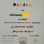 dyplom wyróznienia