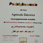 podziękowanie dla nauczyciela