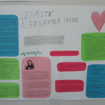 Plakat o Zemście Aleksandra Fredry