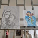 Galeria prac dzieci nt. wezwań Litanii Loretańskiej