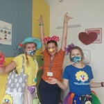 przedstawiciele Fundacji Dr clown i pani Asia