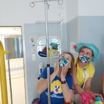 wesołe klauny z Fundacji Dr Clown