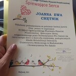 podziękowanie dla pani Asi