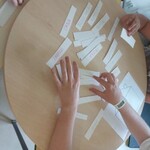 Raz dwa trzy stres i ty- dom pełen wartości , ćwiczenie w grupie