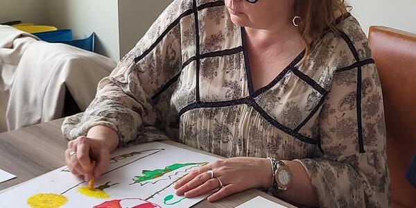 P. Jowita zaraża pasją malowania
