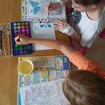 Motylkowe kolorowanki