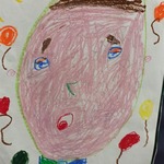 portret taty z muchą