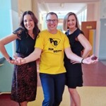 super BELFER, Joanna Misiuk, Pani Asia- reprezentacja naszej szkoły na 1 Białostockim forum Edukacyjnym