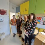 Pani Marzena, Oddziałowa kliniki Neurologii, Dyrektor zespołu szkoły Nr 15 pani Elżbieta Sokólska, pani Asia