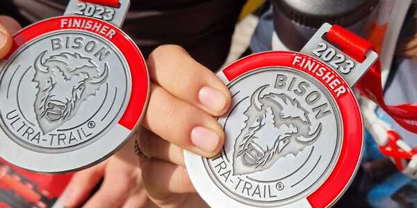 medal Bison 50 km