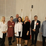 Zespół humanistyczny wraz z Dyrekcją ZS15.