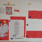 Patriotyczna gazetka ścienna na oddziale Neurologii UDSK w Białymstoku