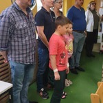 Szkoła do hymnu w I Klinice Chorób Dzieci UDSK w BIałymstoku