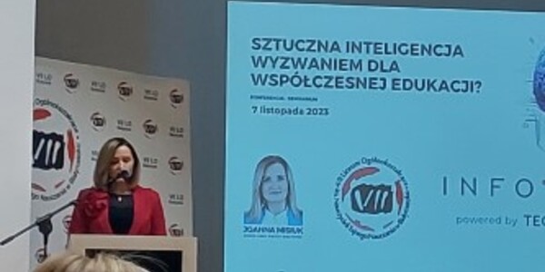 otwarcie konferencji przez panią Joanne Misiuk Radną Miasta Białystok
