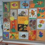 PIĘKNE JESIENNE LIŚCIE NA WYRÓŻNIONYCH PRACACH