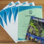 Dyplomy nagrodzonych uczniów w konkursie „My nie palimy, to nie dla nas.”