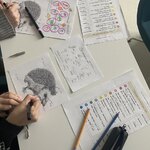 uczniowie na j. niemieckim opisują budowę jeża